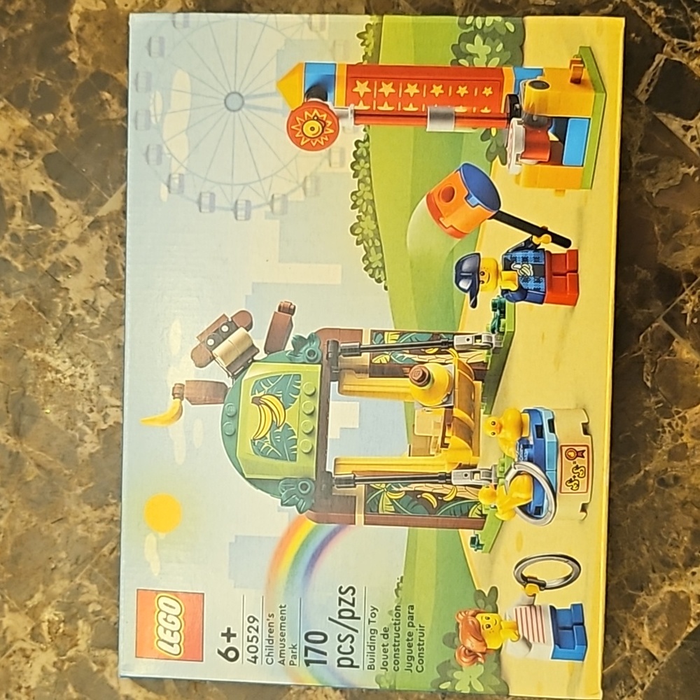RETIRED Exclusive Children's Amusement Park Set 40529 New In Box